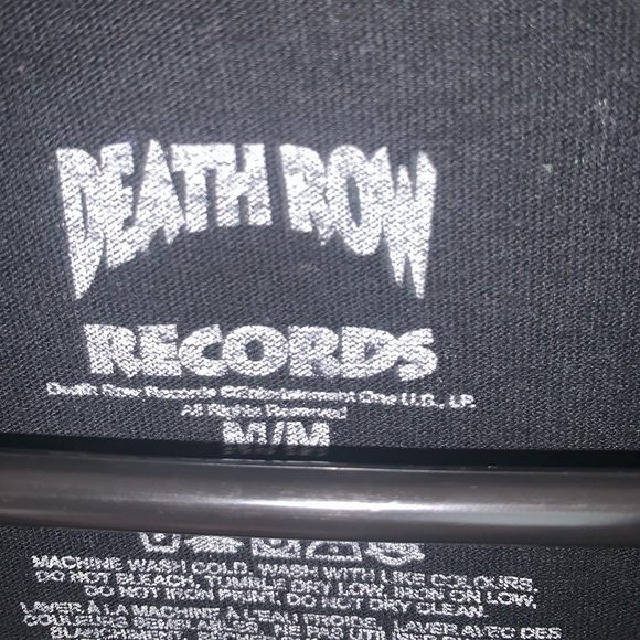 DEATHROW RECORDS T-SHIRT - Picture 2 of 2